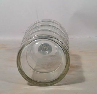 Vintage ART DECO Cocktail Shaker for PHILCO RADIO BAR Fostoria Glass 2