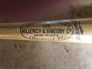 Louisville Slugger Old Vintage Mickey Mantle Hillerich Bradsby Baseball Bat