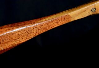 Vintage Bright Wood 1920s Wilson Cup Defender Tennis Racket Orig Thick Strings 4