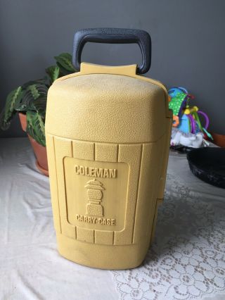 Vintage Coleman 200a Lantern Clam Shell Hard Case