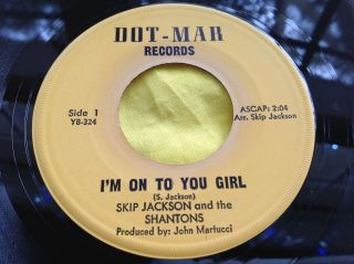 Hear Rare Northern Soul 45 : Skip Jackson And The Shantons I 