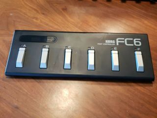 Vintage Korg Fc6 Foot Controller