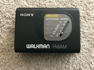 Vintage Sony Walkman Wm - Fx50 Radio Cassette Player