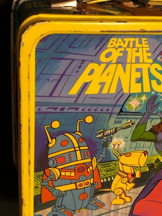 Vintage Battle of the Planets G - Force Metal Lunchbox cartoon anime 1979 2