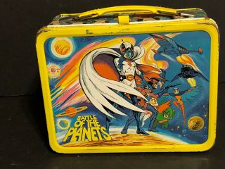 Vintage Battle of the Planets G - Force Metal Lunchbox cartoon anime 1979 7