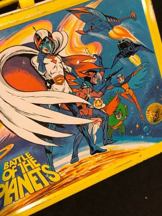 Vintage Battle of the Planets G - Force Metal Lunchbox cartoon anime 1979 8