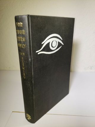 Rare Ian Fleming For Your Eyes Only First Impression Jonathan Cape Uk 1960