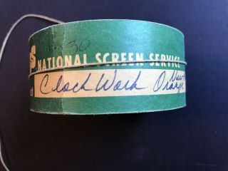 Vintage 35mm Movie Film Trailer Stanley Kubrick’s CLOCKWORK ORANGE NSS Band 2