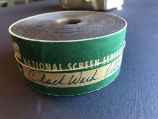 Vintage 35mm Movie Film Trailer Stanley Kubrick’s CLOCKWORK ORANGE NSS Band 3