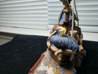 Rare James Christensen Porcelain Sculpture Figurine Waiting for the Tide 4