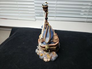 Rare James Christensen Porcelain Sculpture Figurine Waiting for the Tide 9