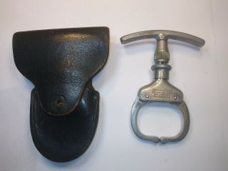 Vintage Argus Iron Claw Handcuff Come Along