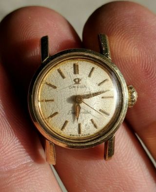 Vintage 1950s Omega Ladymatic Seamaster Automatic 17j Wristwatch