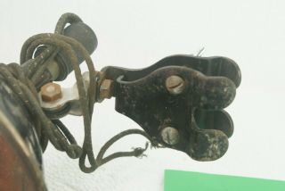 VINTAGE 1920s MOTORCYCLE SPOT LIGHT WITH BRACKET HARLEY INDIAN 4