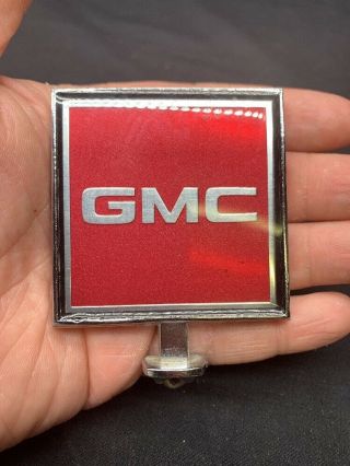 Gmc Truck Hood Ornament Emblem Vintage Truck 70s - 80s Gm Auto Single Sided