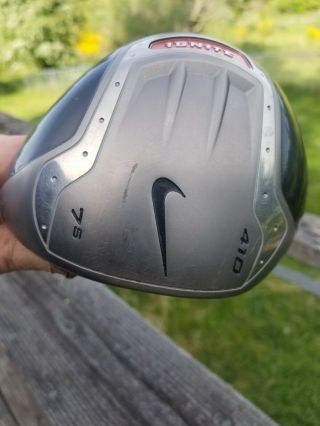 Very Rare Nike Golf Ignite 410 Limited Edition Tw Tiger Woods Driver 7.  5 X - Stiff