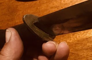 Vintage CATTARAUGUS 225Q Fixed Blade Knife With Sheath 8
