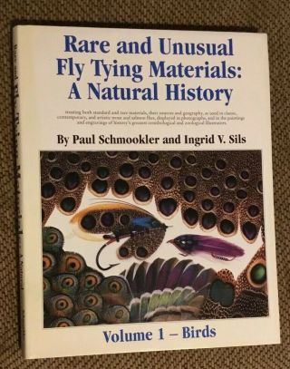 Paul Schmookler Rare & Unusual Fly Tying Materials A Natural History Book - Vol 1
