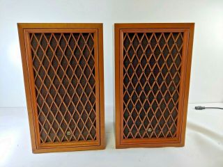 Vintage Pioneer Model Cs - 44 Speakers - Made In Japan -