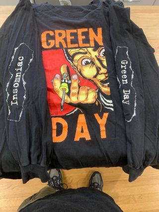 Vintage T Shirt Green Day