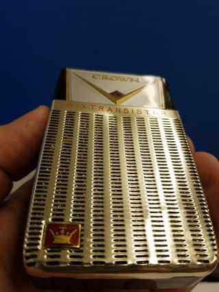 Vintage Crown 6 Transistor (TR - 670) Radio, 6