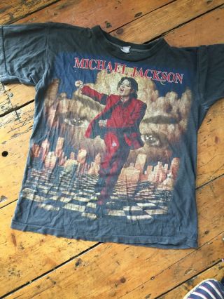 Vintage Michael Jackson T - Shirt.  Victory Tour.  Small Medium