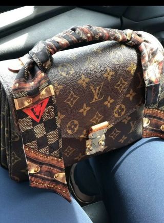 Louis Vuitton Time Trunk Bb Bandeau In (rare)