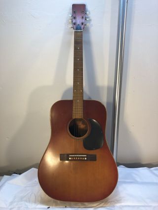 Vintage Ibanez Acoustic Guitar The Worlds Supreme Quality Classical Style