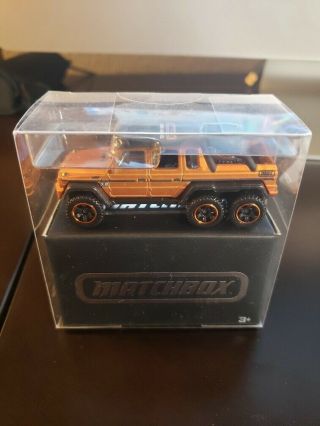 Mattel Matchbox 2017 Toy Fair Mercedes G63 Amg 1.  64 Diecast Truck - Very Rare