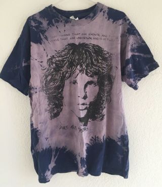 Vintage Jim Morrison - The Doors T - Shirt - Single Stitch - Usa Made - Size Xl