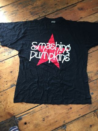 Vintage Smashing Pumpkins T - Shirt 1994.  Uk Tour.  Xl