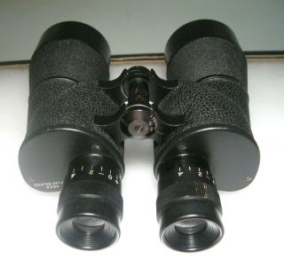 Vintage 9 X 50 Coated Optics Binoculars Left Right Focus Adjustment 3