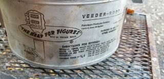 Vintage Veeder - Root Gas Fuel Meter Counter 8
