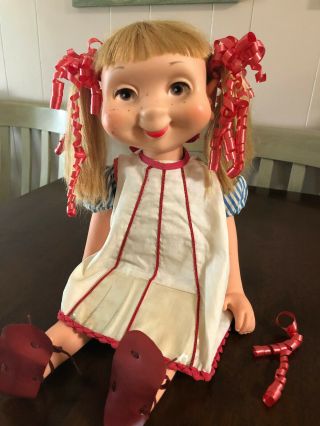1960 All Lena The Cleaner Whimsie Doll By American Doll & Toy Corp.
