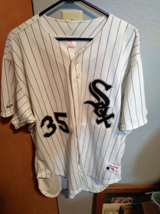 Chicago White Sox Frank Thomas 35 Rawlings Vintage Jersey Size 52 Authentic