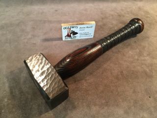 Vintage 3lb Blacksmith Sledge Hammer Polished Custom Jesse Reed Bat Handle