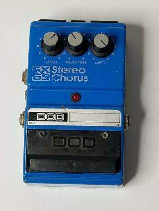 Dod Fx65 Stereo Chorus Guitar Effect Pedal Late 80 