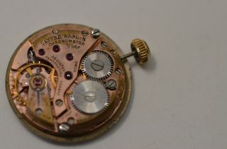 Vintage Ulysse Nardin Wrist Watch Movement or Repairs 5