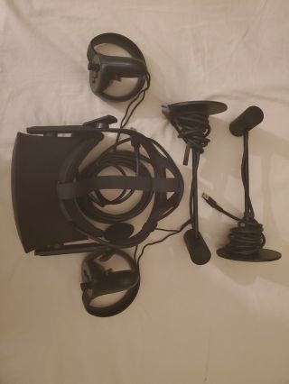 Oculus Rift Touch 3010009501 Virtual Reality Headset RARELY 2