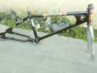 Old School Bmx Mongoose Motomag Frame Only Rare Gt Decoster