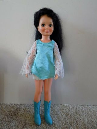 Vintage Ideal Posin Tressy 18 " Doll Crissy Family Growing Hair 1970