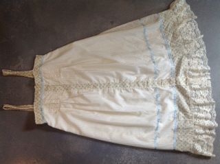 Rare Vintage Gunne sax dress Bohemian lace prairie tent dress Lolita 8