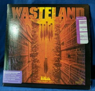 Wasteland Commodore 64 Complete Vintage Game