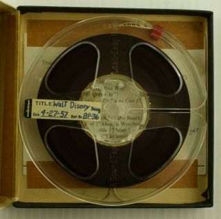 Vintage Walt Disney Song Carousel Joe Reisman RCA Victor BP36 Reel To Reel 3