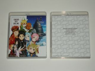 Sword Art Online Season 1 Volume IV 4 Aniplex Limited Blu - Ray Box Set Rare Anime 6