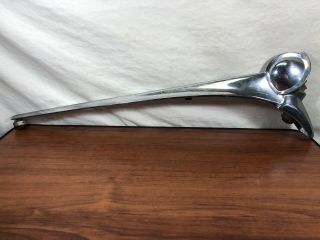 Vintage Antique 1950 Desoto Hood Ornament Old Hot Rod Rat Rod Mopar