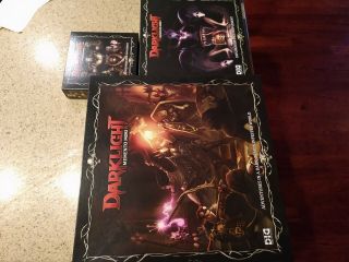 Darklight Memento Mori Kickstarter Rare Never Played,  Miniatures Game