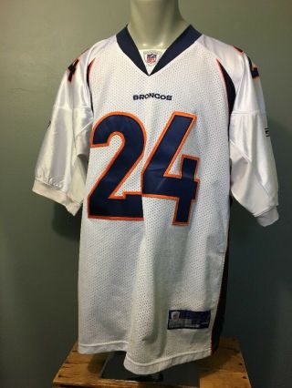 Vtg 1990s 90s Reebok Denver Broncos Bailey Jersey Mens 52 Sewn Uniform Shirt NFL 2