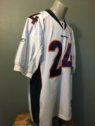 Vtg 1990s 90s Reebok Denver Broncos Bailey Jersey Mens 52 Sewn Uniform Shirt NFL 3