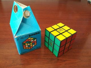 Ultra Rare Vintage Rubik ' s Cube MGV Veszprém promo cube 4
